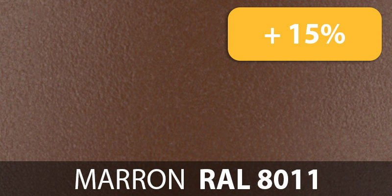 Marron RAL 8011 +15%