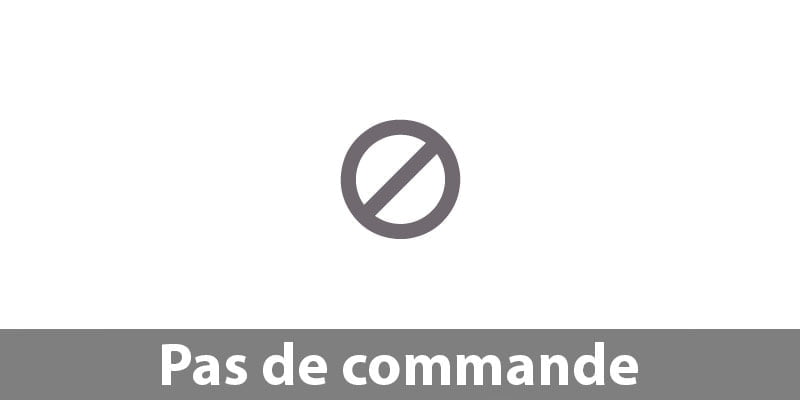 Pas de commande