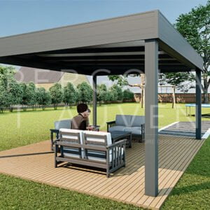 Pergola Ilot en Kit Climacrown : Le complément parfait pour votre espace extérieur