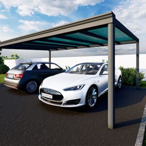 carport aluminium en kit Climalux tradition autoportée Skylux pas cher