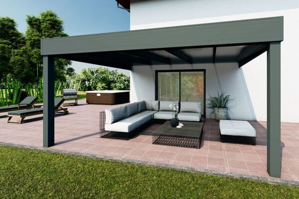 pergola aluminium en kit Climacrown Skylux pas cher