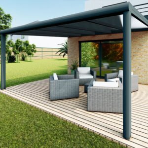 pergola aluminium en kit Climalux softline Skylux pas cher