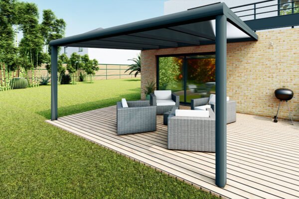 pergola aluminium en kit Climalux softline Skylux pas cher