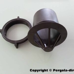 Crépine PVC diamètre 80