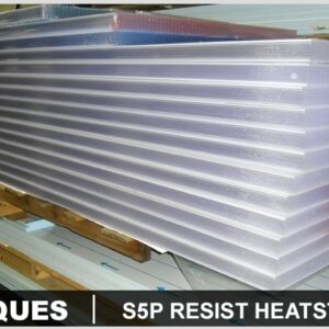 PLEXIGLAS S5P RESIST HEATSTOP 32mm largeur 1230 mm