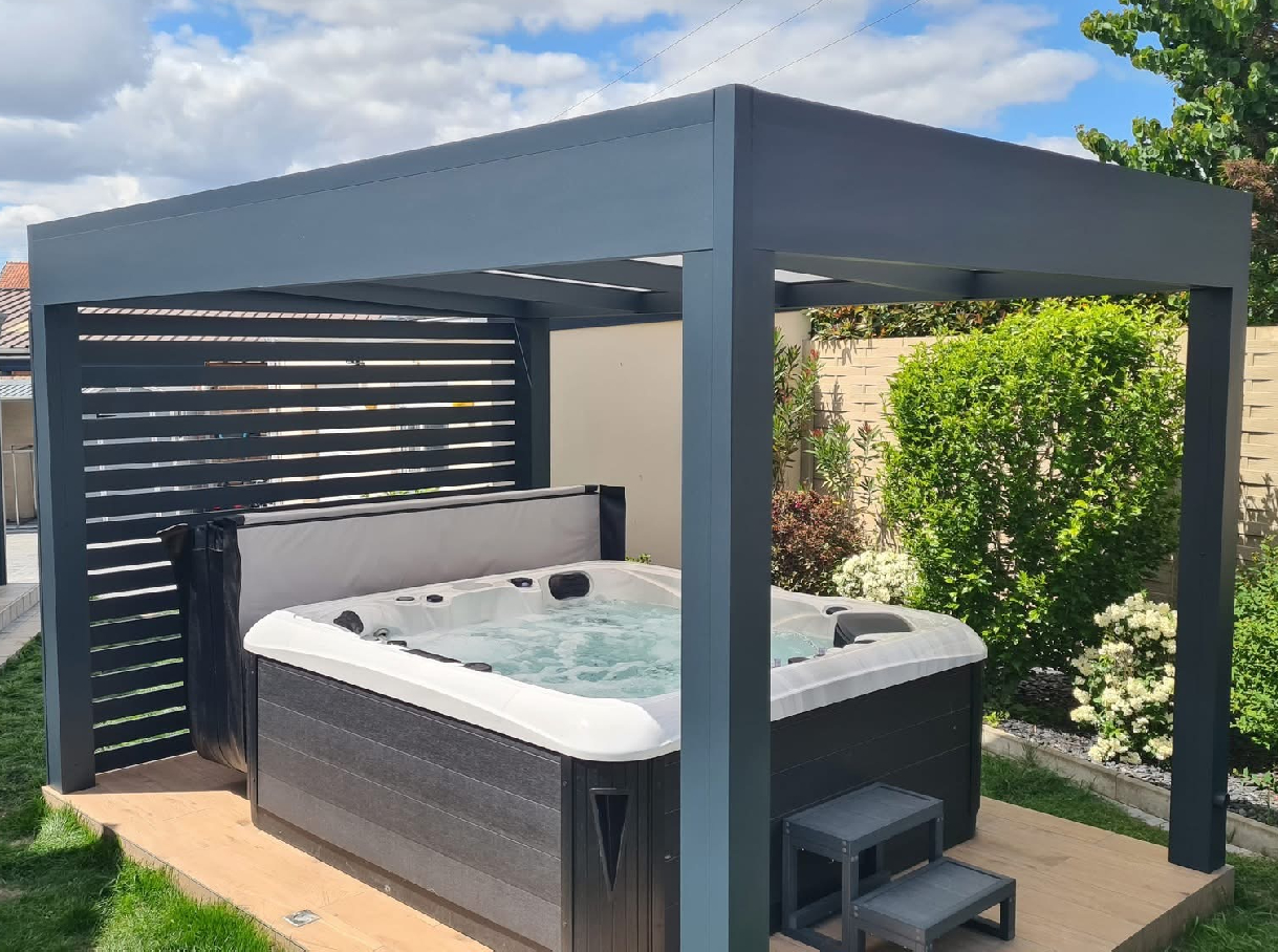 Pergola autoportée en kit pas chère Climalux