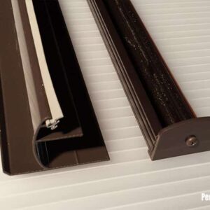 KIT RIVE CAPOTS A CLIPSER en aluminium laqué pour plaques de 16 mm d’épaisseur